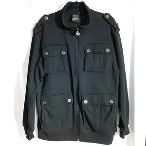 South Pole  Collection Black Military Field Jacket XL